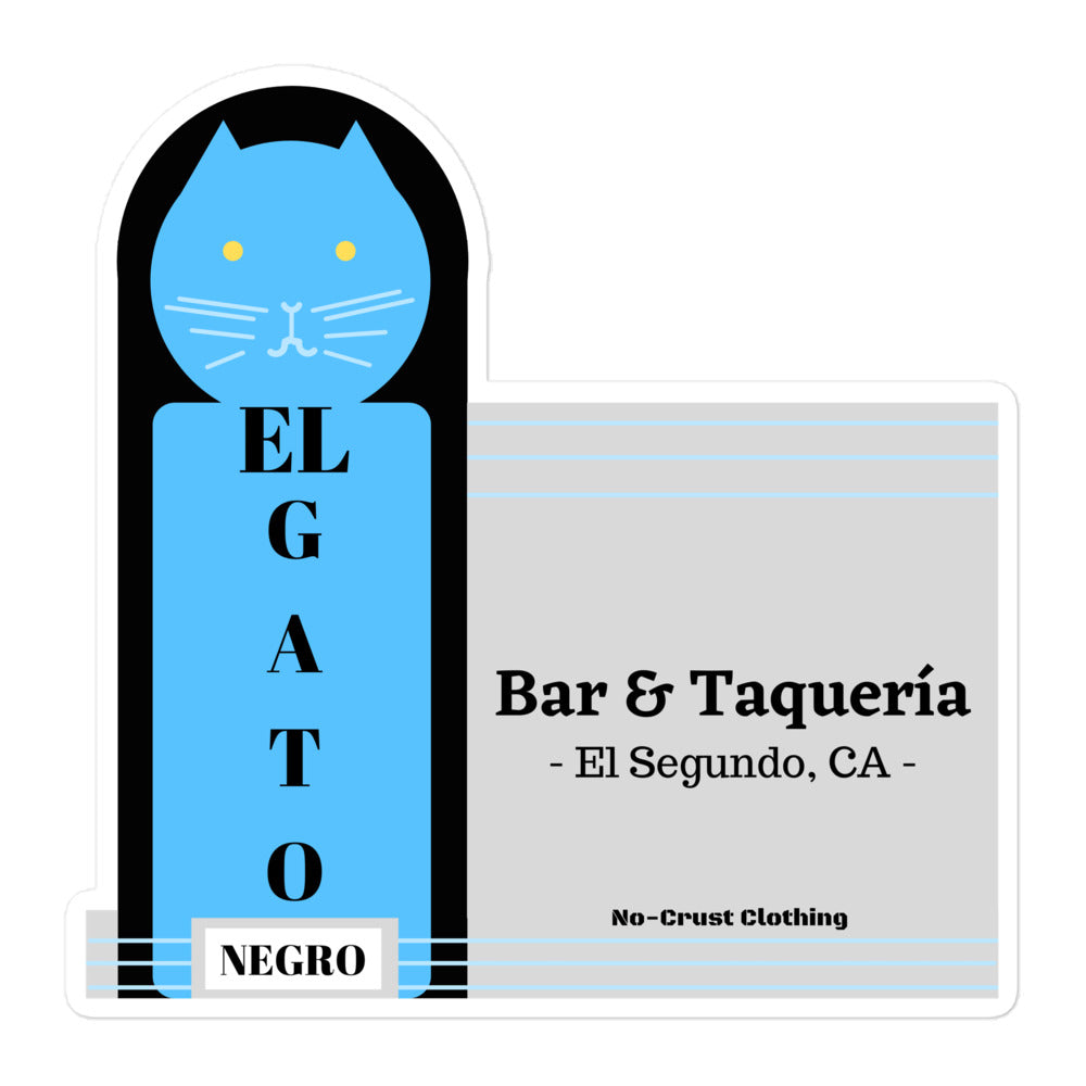 El Gato Negro - Sticker