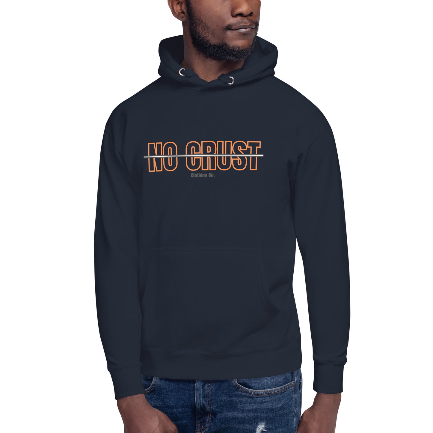 No Crust - Strikethrough - Hoodie