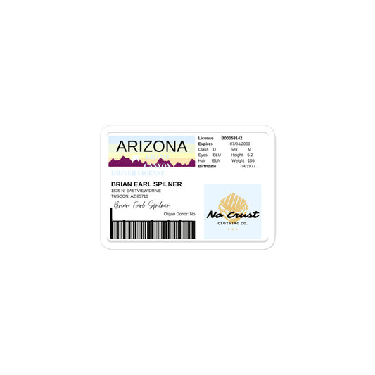 Mr. Arizona - Sticker