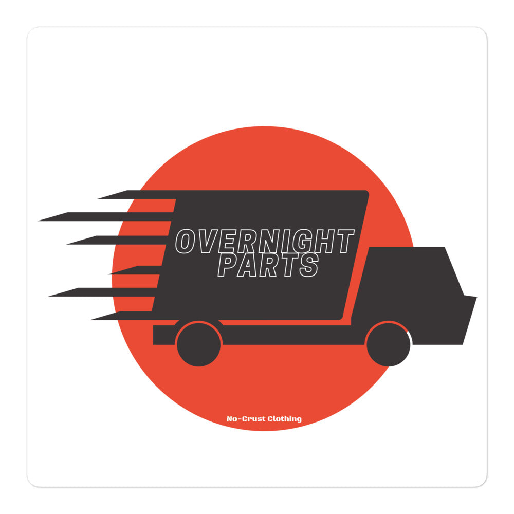 Overnight Parts - Sticker